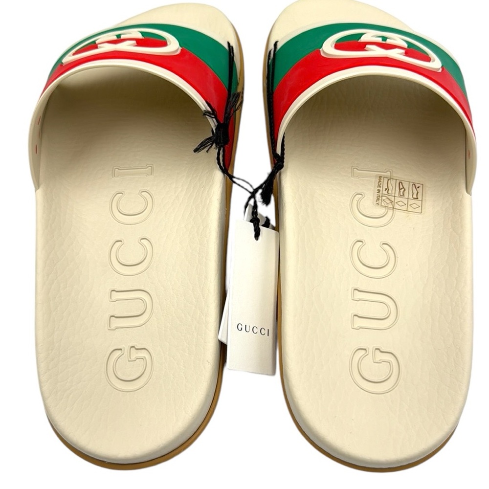Gucci Interlocking G Slide Sandals Size 39 - Picture 4 of 15